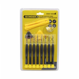 Kit de Chaves para Manutenção de Celular BOM-3108 - Bomder