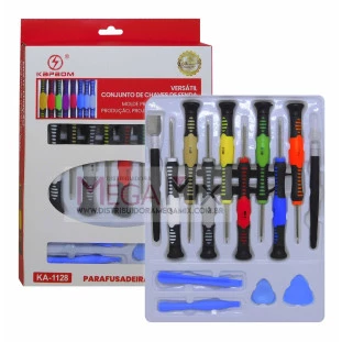 Kit Chave Precisão para Celular 16 Peças KA-1128 - Kapbom