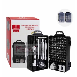 Kit de Chaves de Precisão 115 em 1 KA-2161 - Kapbom