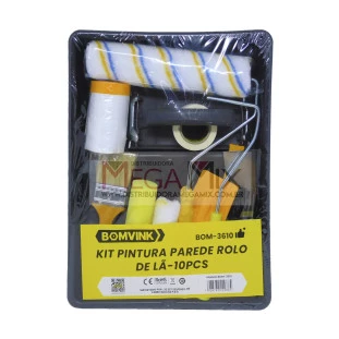 Kit Pintura com 10 Peças BOM-3610 - Bomvink