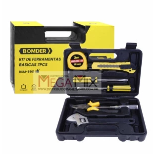 Kit de Ferramentas com 7 Peças BOM-3901 - Bomder