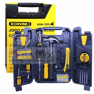 Kit de Ferramentas com 200 Peças BOM-3915 Bomvink