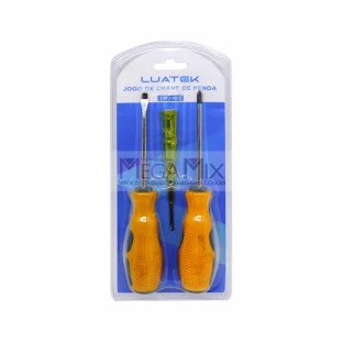 Kit de Chaves de Fenda LWJ-160 - Luatek