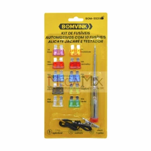 Kit Fusível Automotivo - BOM-5531 Bomvink