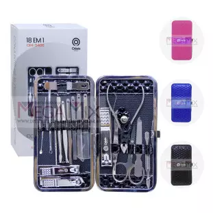 Kit Manicure com 18 Peças OIH-5406 - Oásis