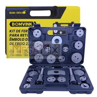 Kit Ferramentas para Pinça Freio 23 Peças BOM-3914 - Bomvink
