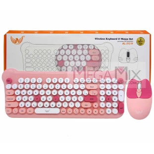 Kit Teclado e Mouse sem Fio AL-313 H - Altomex