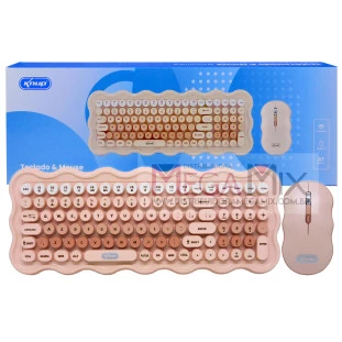 Kit Teclado e Mouse sem Fio Bluetooth Recarregável KP-TE144 - Knup 