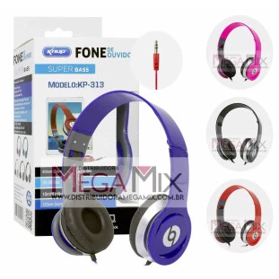 Fone de Ouvido com Fio KP-313 - Knup