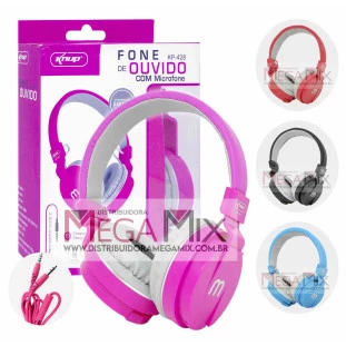 Fone de Ouvido c/Microfone KP-428 - Knup