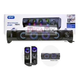 Caixa de Som para PC/Notebook 12W  KP-6041 - Knup