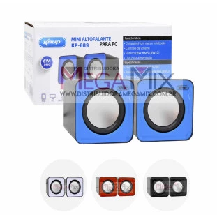 Caixa de Som para PC/Notebook 6W KP-609 - Knup