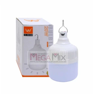  Lâmpada de Emergência Recarregável 20W AL-B1440 - Altomex
