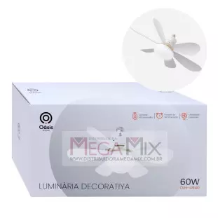 Ventilador de Teto com Lâmpada Led OIH-4940 - Oásis