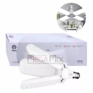 Lâmpada LED Dobrável Pétalas 45W OIH-4941 - Oásis