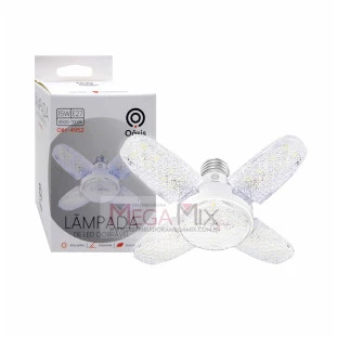 Lâmpada LED Dobrável Pétalas 15W OIH-4952 - Oásis