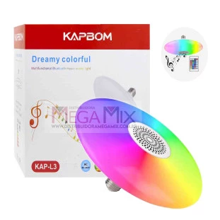 Lâmpada Led RGB Bluetooth KAP-L3 - Kapbom 