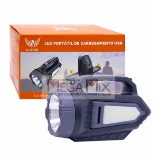 Lanterna Solar Recarregável AL-B1380 - Altomex
