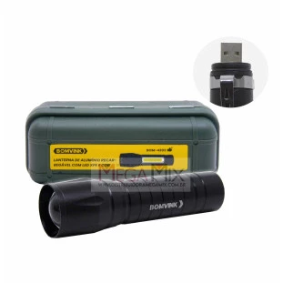 Mini Lanterna Recarregável BOM-4303 - Bomvink