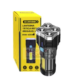 Lanterna LED Recarregável BOM-4310 - Bomvink
