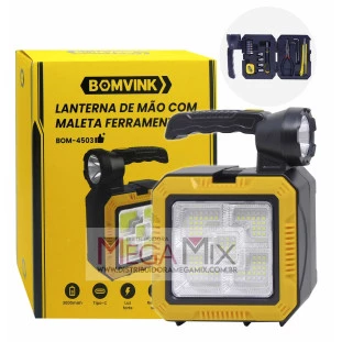 Lanterna Solar com Kit de Ferramentas BOM-4503 - Bomvink