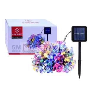 Luminária Solar Flores para Jardim 5M - KA-5060-5M - Kapbom