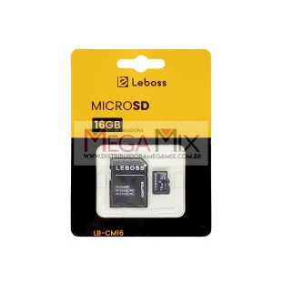 Cartão de Memória 16GB LB-CM16 - Leboss