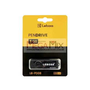 Pendrive 8GB 2.0 LB-PD08 - Leboss