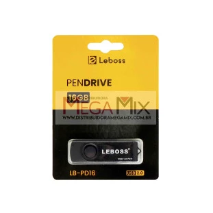 Pendrive 16GB 2.0 LB-PD16 - Leboss
