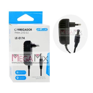Carregador para DVD 12V/3A LE-0174 - It-Blue