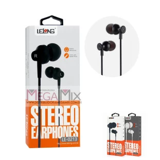 Fone de Ouvido c/Microfone LE-0213 - Lelong