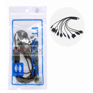 Cabo USB Universal 10 em 1 LE-113 - It-Blue