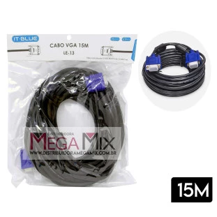 Cabo VGA para Monitor 15M LE-13 - It-Blue