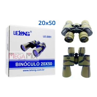 Binóculos Profissional 20x50 Longo Alcance LE-2051 - Lelong