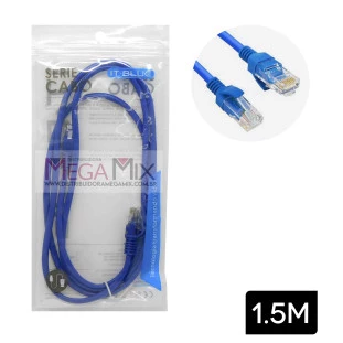 Cabo de Rede RJ45 1.5M LE-301 - It-Blue