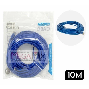 Cabo de Rede RJ45 10m LE-304 - It-Blue