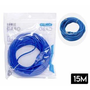 Cabo de Rede RJ45 15m LE-305 - It-Blue