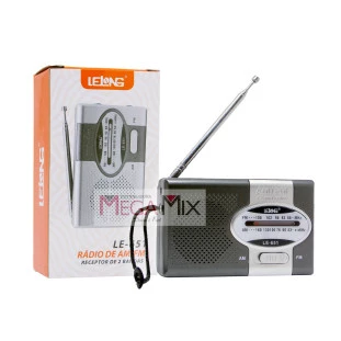 Mini Rádio Portátil AM/FM/SW LE-651 - Lelong