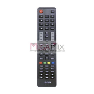 Controle Remoto para TV LCD Toshiba LE-7064 - Lelong