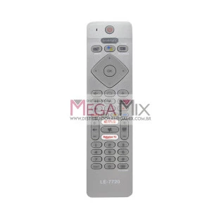 Controle Remoto para TV LCD/Smart Philips LE-7720 - Lelong