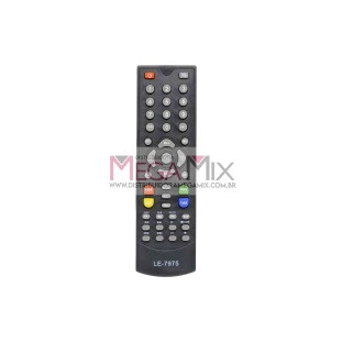 Controle Remoto para Conversor Global Site/Zenuwel LE-7975 - Lelong