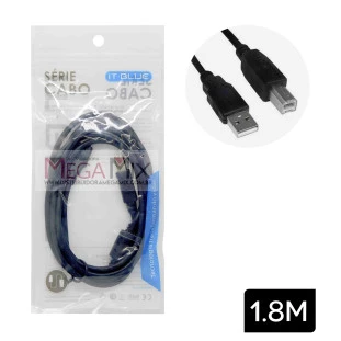 Cabo para Impressora 1.8m LE-902 - It-Blue