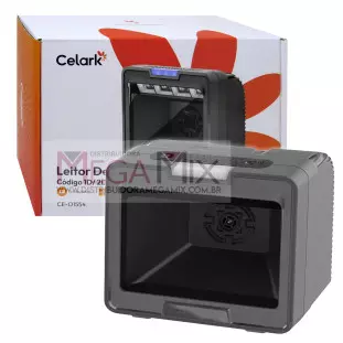 Leitor de Código de Barras 1D e 2D com Fio CE-O1554 - Celark