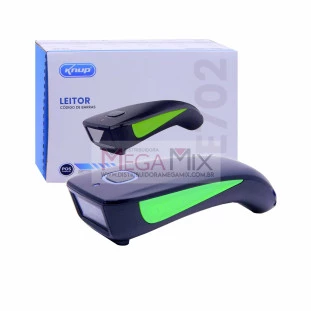 Leitor de Código de Barras e Boletos Bluetooth KP-LE702 - Knup