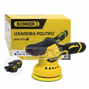Lixadeira Politriz Recarregável BOM-9711 - Bomder