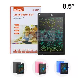 Lousa Mágica Infantil 8.5" LE-1407 - Lelong