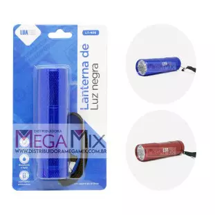 Mini Lanterna de Luz Negra LT-406 - Luatek