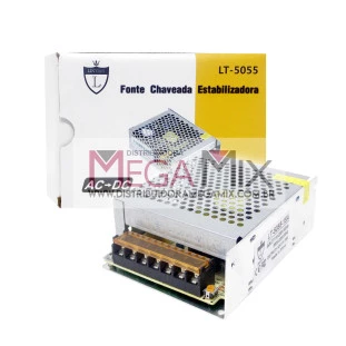 Fonte Chaveada 12Vdc/15A LT-5055 - Lintian