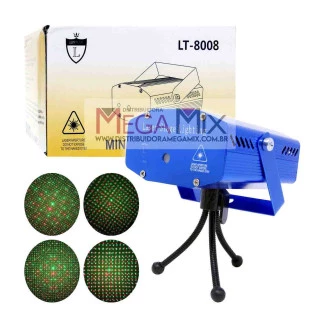 Mini Projetor Holográfico Laser LT-8008 - Lintian