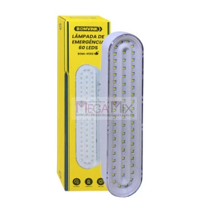 Luminária de Emergência 60 LED's BOM-4502 - Bomvink 